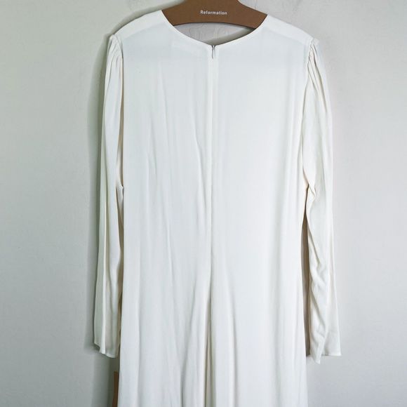 NWT Reformation Bridal Gatsby Dress Ivory - Picture 10 of 11